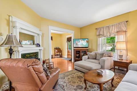 Living room at 335 S Emerson Avenue, Indianapolis, IN