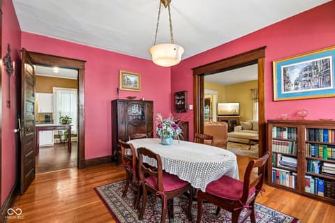 Dining room at 335 S Emerson Avenue, Indianapolis, IN