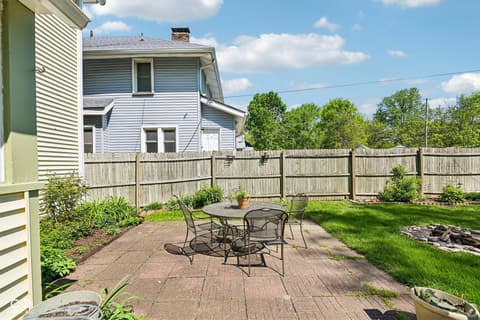 Outdoor living area at 335 S Emerson Avenue, Indianapolis, IN
