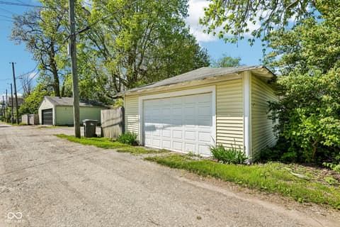 Garage at 335 S Emerson Avenue, Indianapolis, IN