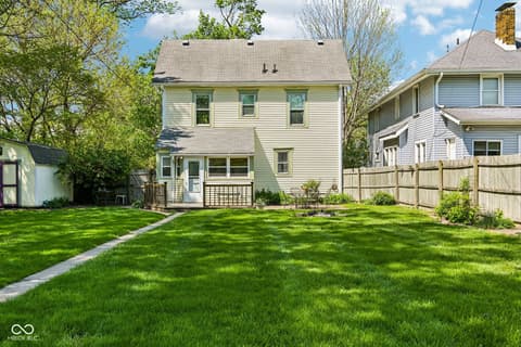 Backyard at 335 S Emerson Avenue, Indianapolis, IN
