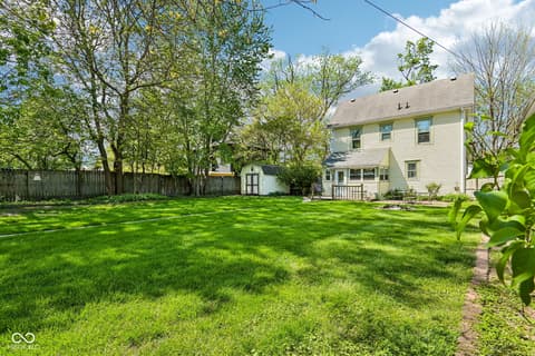 Backyard at 335 S Emerson Avenue, Indianapolis, IN