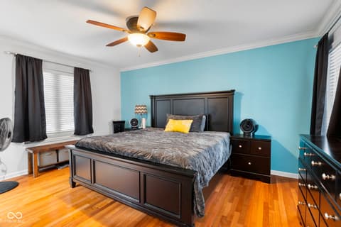 Bedroom at 4510 N Wildwood Drive, Frankfort, IN