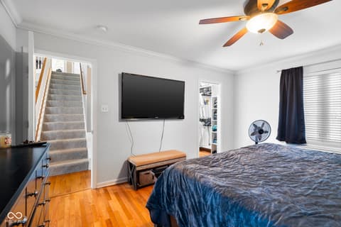 Bedroom at 4510 N Wildwood Drive, Frankfort, IN