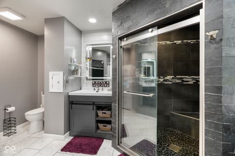 Bathroom at 4510 N Wildwood Drive, Frankfort, IN