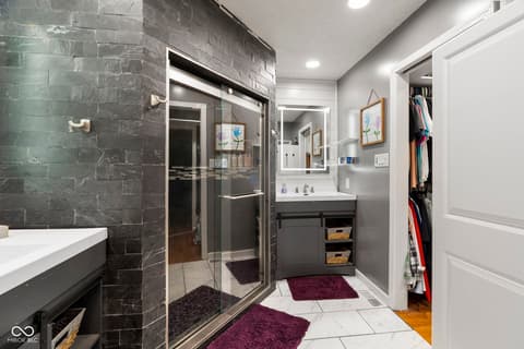 Bathroom at 4510 N Wildwood Drive, Frankfort, IN