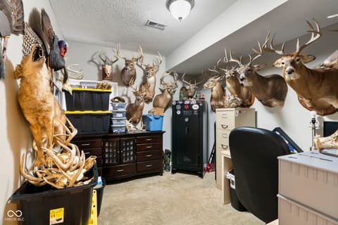 Home office at 4510 N Wildwood Drive, Frankfort, IN