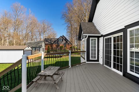 Outdoor living area at 4510 N Wildwood Drive, Frankfort, IN
