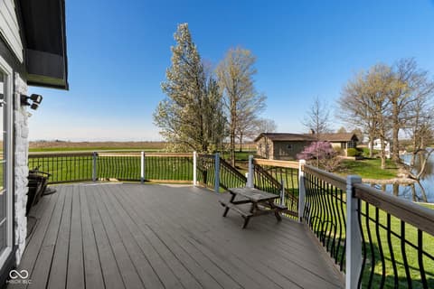 Outdoor living area at 4510 N Wildwood Drive, Frankfort, IN