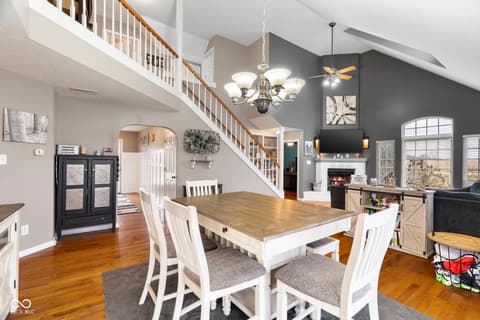 Dining room at 4510 N Wildwood Drive, Frankfort, IN