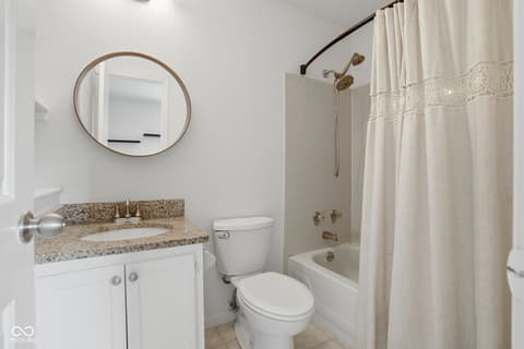 Bathroom at 6048 S Bay Drive, Indianapolis, IN
