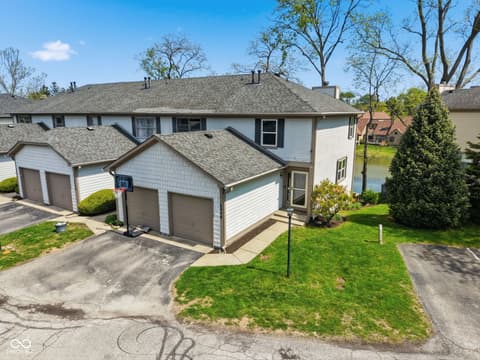 Front exterior at 6048 S Bay Drive, Indianapolis, IN