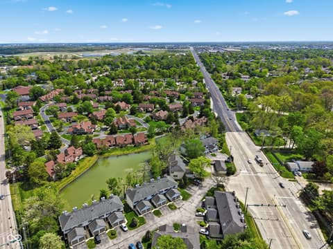Aerial view at 6048 S Bay Drive, Indianapolis, IN