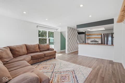 Family room at 6048 S Bay Drive, Indianapolis, IN