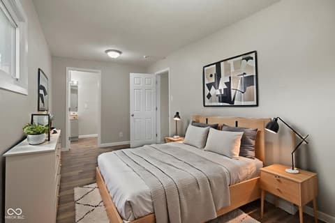 Bedroom at 1523 Northcrest Drive, Anderson, IN