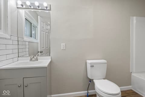 Bathroom at 1523 Northcrest Drive, Anderson, IN
