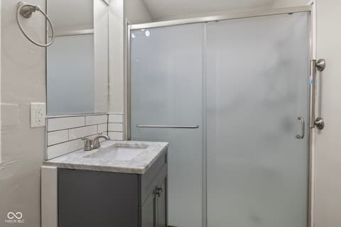 Bathroom at 1523 Northcrest Drive, Anderson, IN