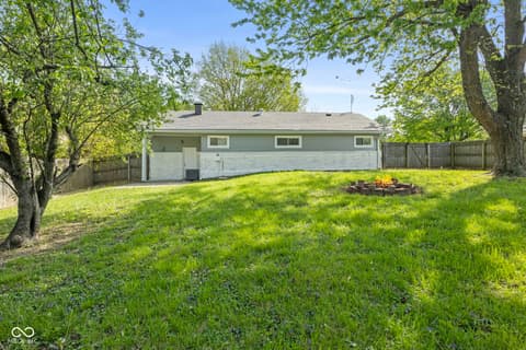 Backyard at 1523 Northcrest Drive, Anderson, IN