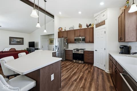 Kitchen at 1400 N Tk Way, Yorktown, IN