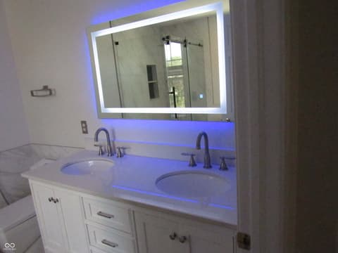 Bathroom at 8287 Shute Circle, Avon, IN