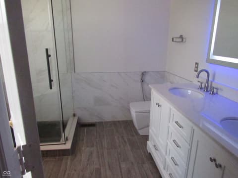 Bathroom at 8287 Shute Circle, Avon, IN