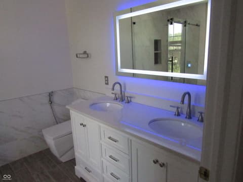 Bathroom at 8287 Shute Circle, Avon, IN