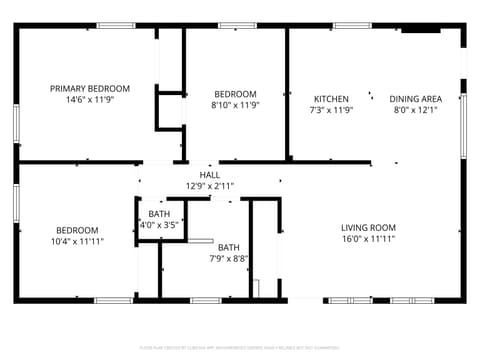 Floor Plan — 4132 N Ritter Avenue, Indianapolis, IN