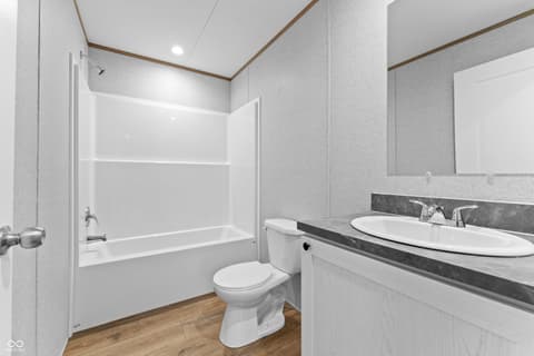 Bathroom at 2177 N 4th Street, Seelyville, IN