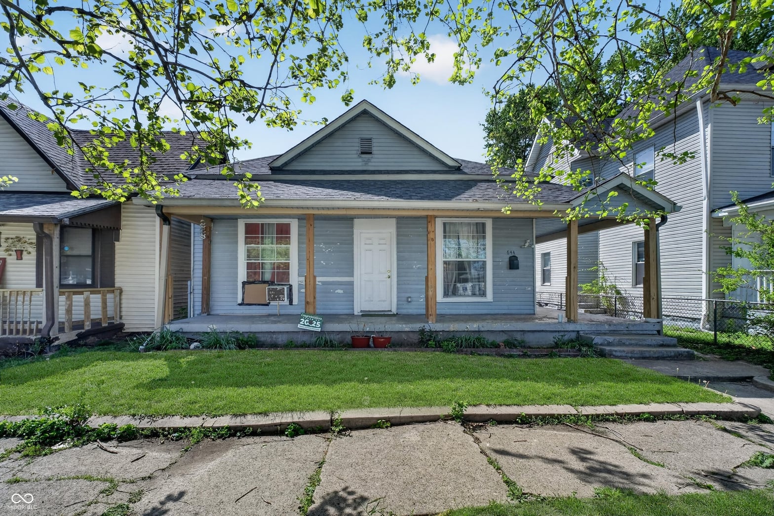Front exterior at 644 Marion Avenue, Indianapolis, IN