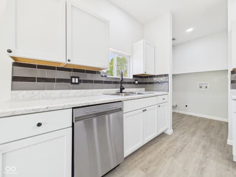 Kitchen at 208 S Woodworth Avenue, Frankton, IN