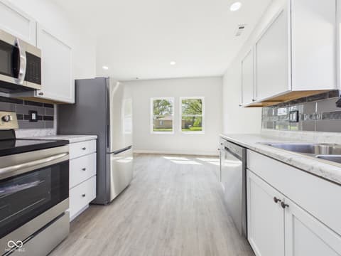 Kitchen at 208 S Woodworth Avenue, Frankton, IN
