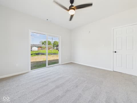 Bedroom at 208 S Woodworth Avenue, Frankton, IN