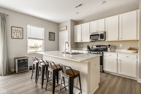 Kitchen at 4873 Oak Hill Drive, Lebanon, IN