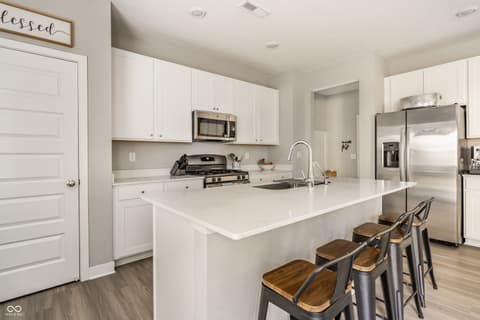 Kitchen at 4873 Oak Hill Drive, Lebanon, IN