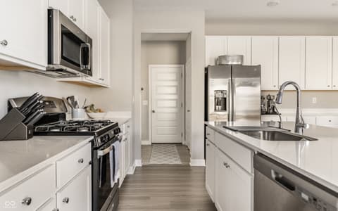 Kitchen at 4873 Oak Hill Drive, Lebanon, IN