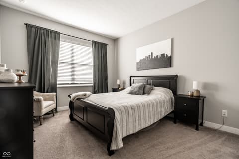Bedroom at 4873 Oak Hill Drive, Lebanon, IN