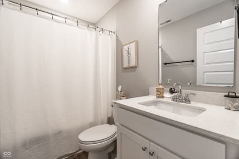 Bathroom at 4873 Oak Hill Drive, Lebanon, IN