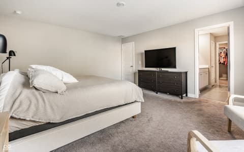 Primary bedroom at 4873 Oak Hill Drive, Lebanon, IN