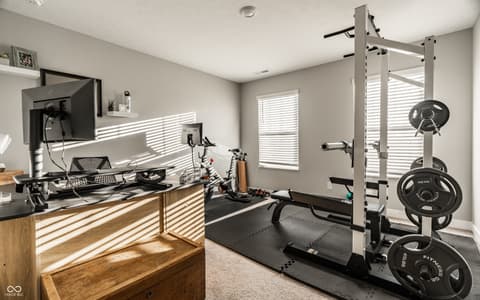Exercise Room — 4873 Oak Hill Drive, Lebanon, IN