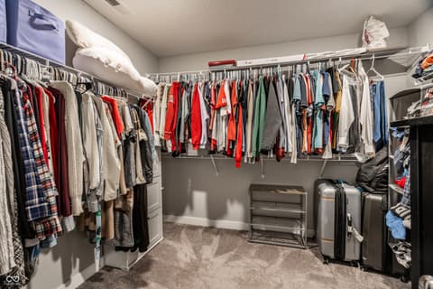 Walk In Closets — 4873 Oak Hill Drive, Lebanon, IN