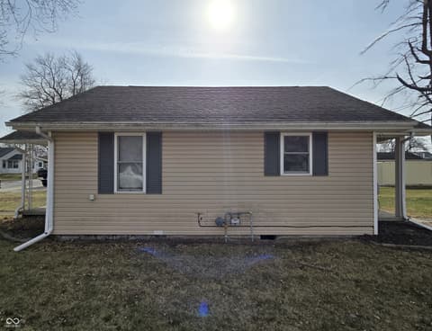 Side exterior at 2301 S 19th Street, New Castle, IN