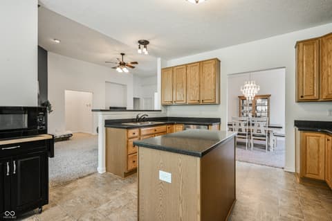 Kitchen at 5206 Skipping Stone Drive, Indianapolis, IN