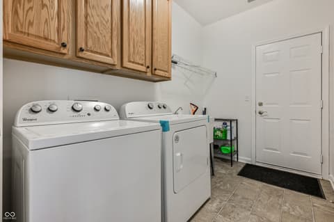 Laundry room at 5206 Skipping Stone Drive, Indianapolis, IN