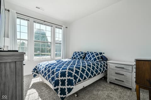 Bedroom at 5206 Skipping Stone Drive, Indianapolis, IN
