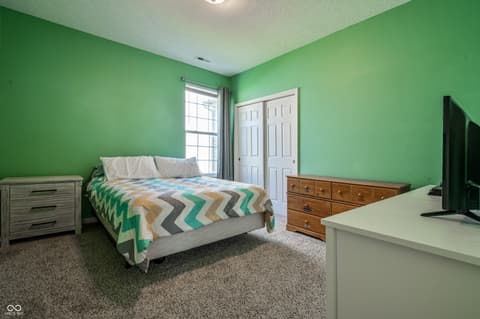 Bedroom at 5206 Skipping Stone Drive, Indianapolis, IN