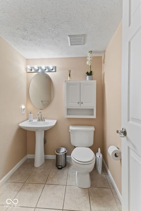 Bathroom at 3769 Limelight Lane, Whitestown, IN