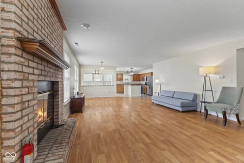 Living room at 3769 Limelight Lane, Whitestown, IN