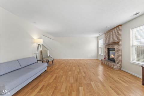 Living room at 3769 Limelight Lane, Whitestown, IN