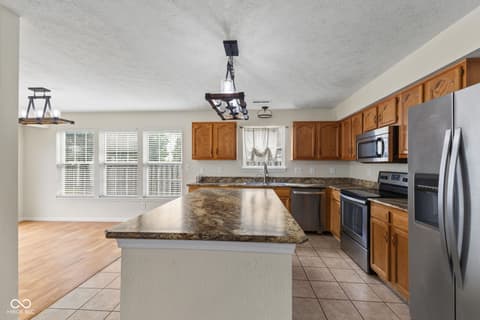 Kitchen at 3769 Limelight Lane, Whitestown, IN