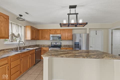 Kitchen at 3769 Limelight Lane, Whitestown, IN